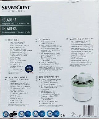 Heladera Silver Crest 1L
