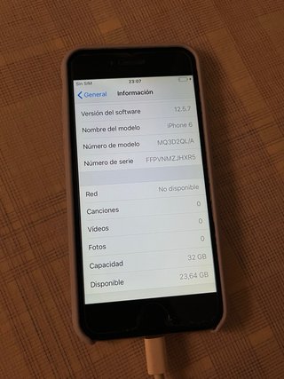 iPhone 6 Plata