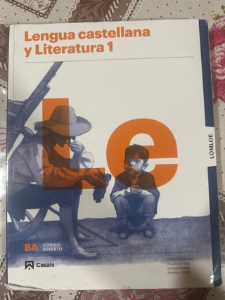 Lengua castellana y literatura 1, Le Bachillerato