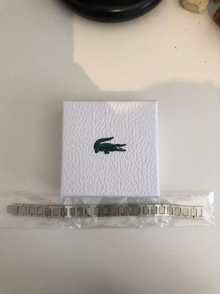 Pulsera Lacoste Acero Inoxidable Plata