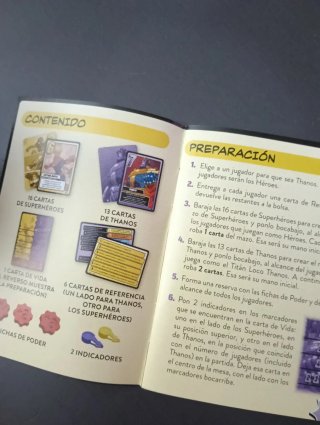 Juego de Cartas Marvel