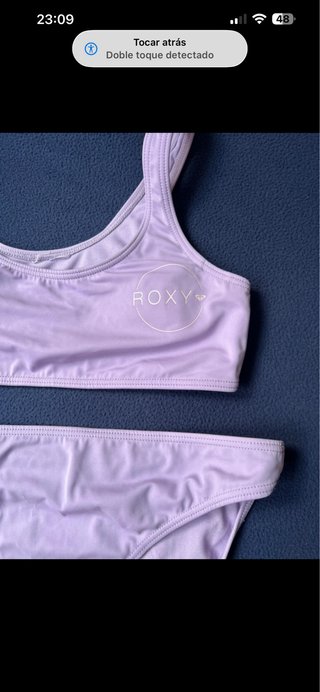 Bikini Roxy Niña Morado Marca Roxy Talla 16
