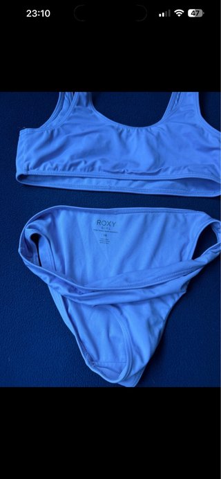 Bikini Roxy Niña Morado Marca Roxy Talla 16