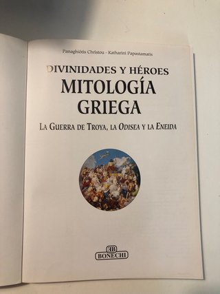 Mitologia greca. Ediz. spagnola