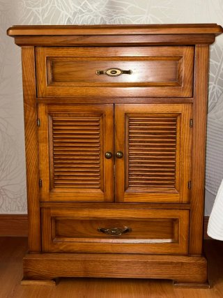 Dormitorio Matrimonio Completo Madera Roble.