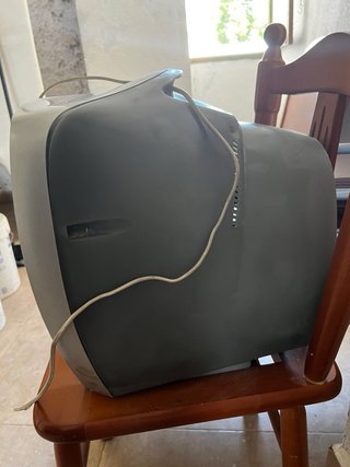 Televisor Philips Antiguo Gris