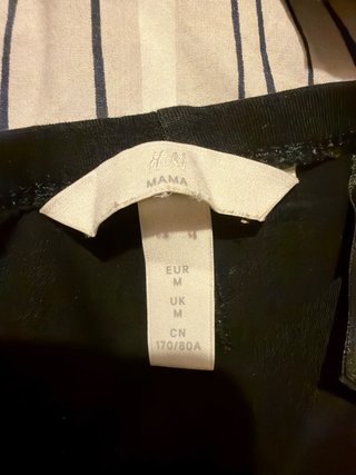 Duo Leggings premamá H&M negros y grises