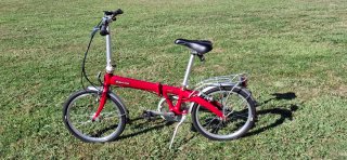 Bicicleta plegable Dahon Eco Roja