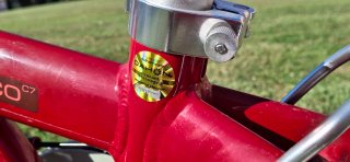 Bicicleta plegable Dahon Eco Roja