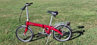 Bicicleta plegable Dahon Eco Roja