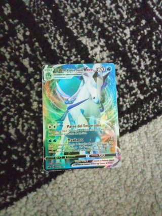 Carta Pokémon Calyrex Jinete Glacial VMAX