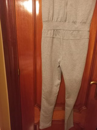 Mono gris con tachuelas