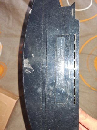 Consola Sony PS3 Fat Negra 40g