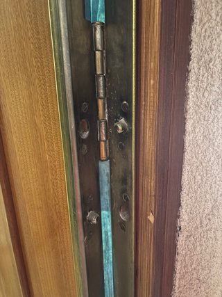Puerta de entrada madera