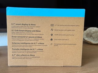 Echo Show 8 (3a generazione 2026) - Nuova guarnizione
