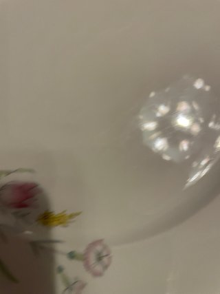 Piatto Korok porcellana floreale vintage