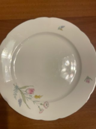 Piatto Korok porcellana floreale vintage