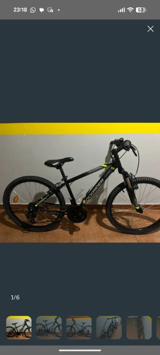 Bicicleta Rockrider 24