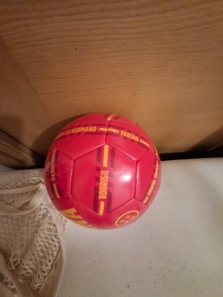 Pelota de Fútbol España Roja