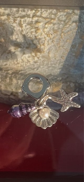 LIQUIDACIÓN CHARM MAR para Pandora Plata 925