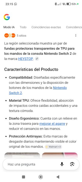Funda Protectora TPU para Mandos Switch