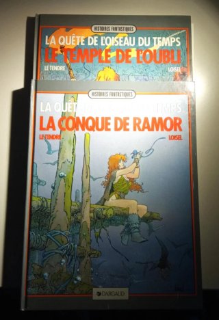 Lote 2 Cómics La Quête de L'oiseau du Temps.