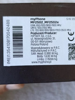 myPhone BUENO LTE Praline Collection