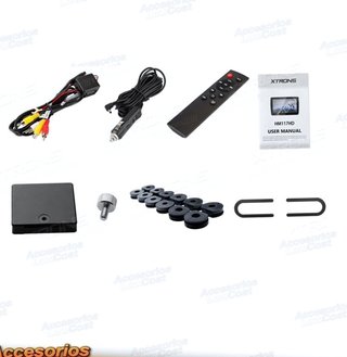 Reproductor multimedia portátil para reposacabeza