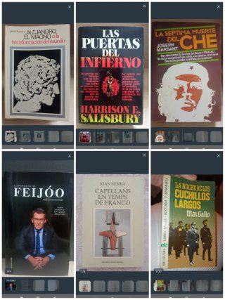 NOVEDADES Lote libros historia, biografías, novela