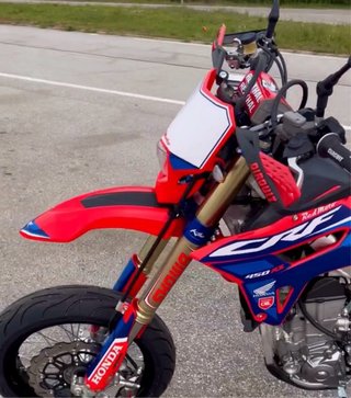 Pegatinas Honda CRF Red Moto