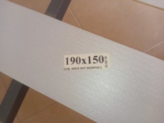 Somier metálico con lamas de madera