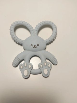 Juguetes para bebé y mordedor de silicona
