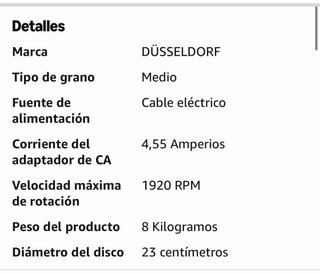 Lijadora Jirafa Profesional