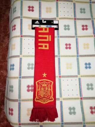 Bufanda España Adidas Roja