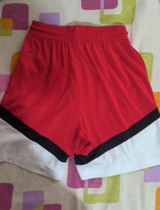 Nike Shorts Rojos Blancos Talla M hombre