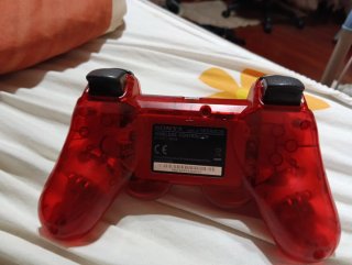 Mando PS3 original - Rojo Transparente