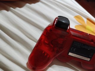 Mando PS3 original - Rojo Transparente