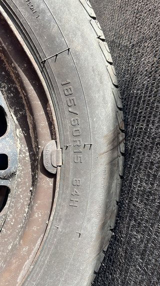 Ruedas 70% vida 185/60R15