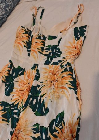 Mono fluido estampado floral