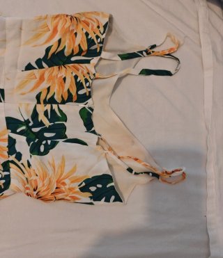 Mono fluido estampado floral