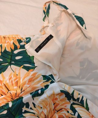 Mono fluido estampado floral