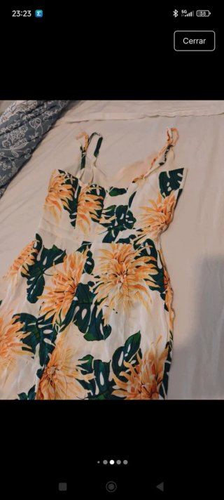 Mono fluido estampado floral