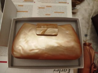 Bolso de fiesta nacarado Azzar