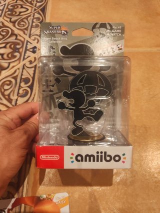 Amiibo Mr. Game & Watch Super Smash Bros.