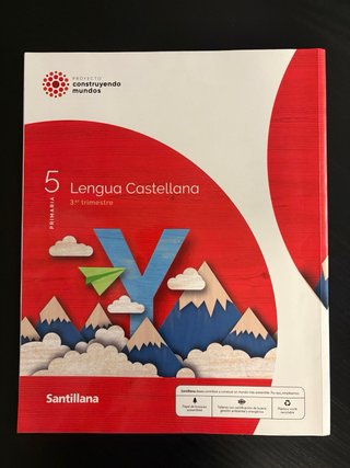 Libro lengua castellana 5 primaria 3 trimestre