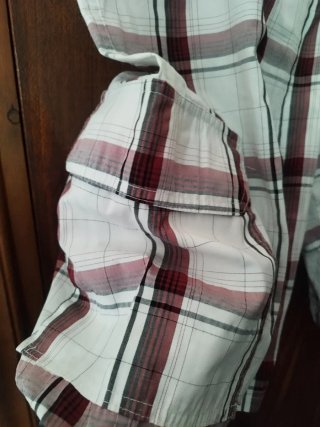 Bermudas cargo cuadros hombre XL