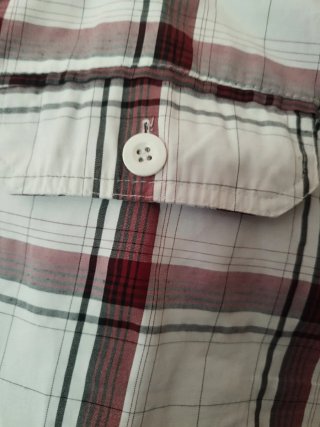 Bermudas cargo cuadros hombre XL