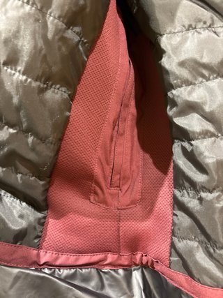 Chaqueta de esquí Decathlon bordó Talla S