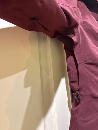 Chaqueta de esquí Decathlon bordó Talla S