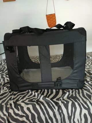 Transportín para perros.